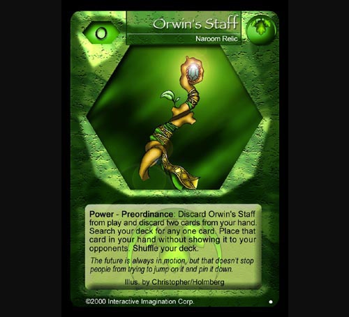 Orwins Staff - Foil